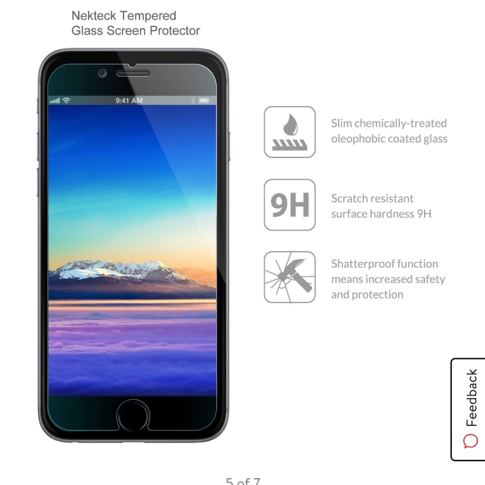 iPhone 6/6s screen protector - Picture 5 of 6